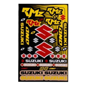 One Industries Hoja De Calcomanías Suzuki Rm-z Multicolor One Size