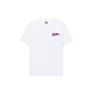 Shark Attack Camiseta De Manga Corta Maneater White S