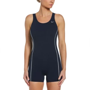 Nike Traje De Baño Hydrastrong Solid Midnight Navy US 26