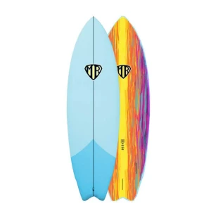 Ocean & Earth Planche De Surf Mr Flame Epoxy Super Twin 6´8´´ Blue 203.2 cm unisex