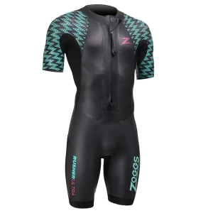 Zoggs Shorty Manga Corta Rusher Ultra Black / Blue 2XL