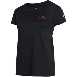 Mystic Rash Guard Manches Courtes Jayde Loose Quickdry Black S Femme