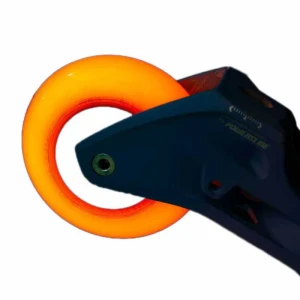 Powerslide Roues De Patins Neons 4 Unités Orange 80 mm - 85A unisex