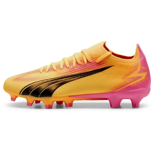 Puma Chaussures De Football Ultra Match Fg/ag Ws Sun Stream / Black / Sunset Glow EU 38 Homme