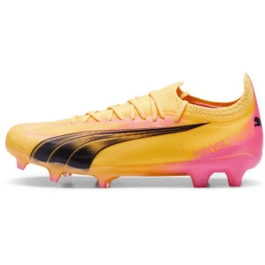Puma Chaussures De Football Ultra Ultimate Fg/ag Ws Sun Stream / Black / Sunset Glow EU 36 Homme