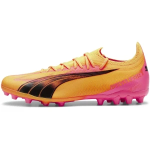 Puma Chaussures De Football Ultra Ultimate Mg Sun Stream / Black / Sunset Glow EU 44 Homme