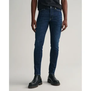 Gant Jean Active Recover Slim Fit Dark Blue Worn In 31 Homme