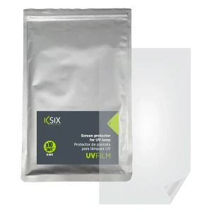Ksix Film Protecteur D´écran Pour Machine De Découpe Flexy Film Uv 10 Unités Clear One Size unisex