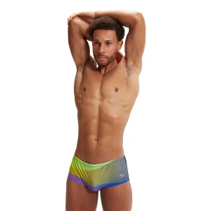 Speedo Bañador Slip Allover Digital 14 Cm Black / Sweet Purple UK 30