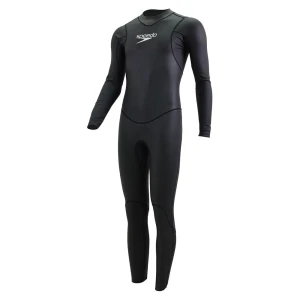 Speedo Traje De Neopreno De Manga Larga Proton Black / Dye Blue XL