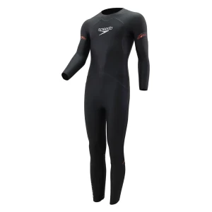 Speedo Traje De Neopreno De Manga Larga Proton Black / Vocanic Orange ST