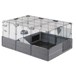 Ferplast Jaula Para Conejos Multipla 107.5x72x50 Cm Black One Size