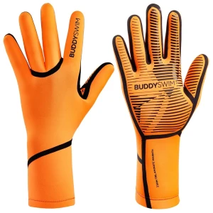 Buddyswim Guantes De Neopreno Trilaminate Warmth 2.5 Mm Orange S
