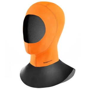 Buddyswim Capucha De Neopreno Trilaminate Warmth 2.5 Mm Orange S