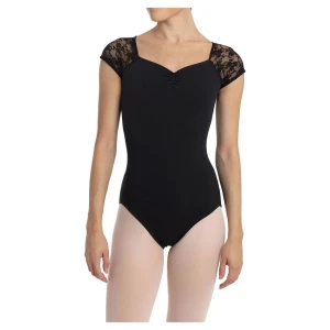 Intermezzo Justaucorps à Manches Courtes Blondcor Black L
