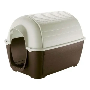 Ferplast Chenil En Résine Kenny 05 70x100.6x70.5 Cm Brown / Beige One Size
