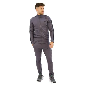 Under Armour Survêtement Knit Castlerock / Black 3XL Homme