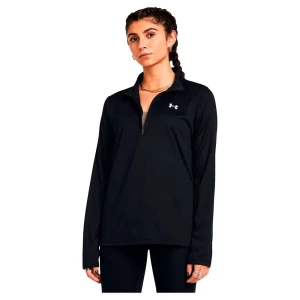 Under Armour Sweat à Demi-zip Tech Solid Black / White M