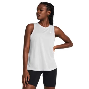 Under Armour T-shirt Sans Manches Tech Twist Halo Gray / White / White XS