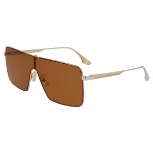 Victoria Beckham Lunettes De Soleil Pour Femme Vb238s Gold / Caramel moyen Yellow 3/CAT2 Femme