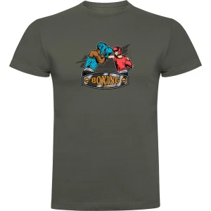 Kruskis T-shirt à Manches Courtes Boxing Dark Army Green S