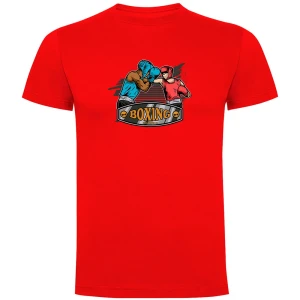 Kruskis T-shirt à Manches Courtes Boxing Red XL