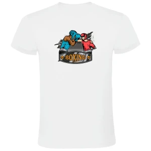 Kruskis T-shirt à Manches Courtes Boxing White M