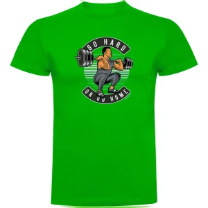 Kruskis T-shirt à Manches Courtes Go Hard Green S