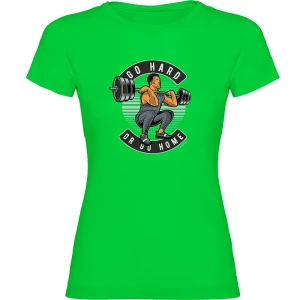 Kruskis T-shirt à Manches Courtes Go Hard Light Green S