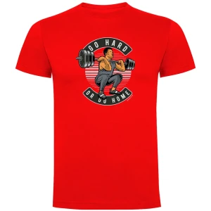 Kruskis T-shirt à Manches Courtes Go Hard Red M