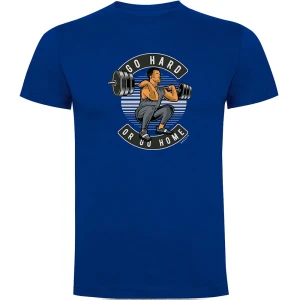 Kruskis T-shirt à Manches Courtes Go Hard Royal Blue S