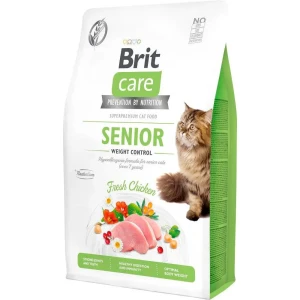 Brit Pienso Para Gatos Senior Control De Peso Sin Cereales Care 2kg Multicolour One Size