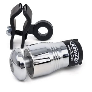 Artago Candado De Disco 562-i+support+reminder Black / Silver One Size