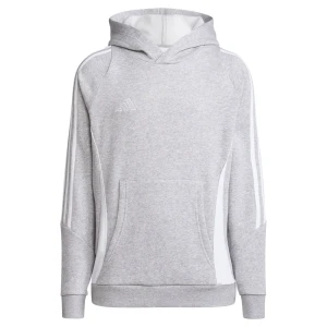 Adidas Sweat à Capuche Tiro24 Medium Grey Heather / White 9-10 Années Garçon,Fille