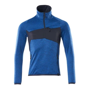 Mascot Sweat à Demi-zip Accelerate 18003 Azure Blue / Dark Navy 4XL