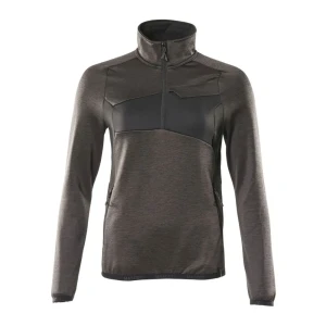 Mascot Sweat à Demi-zip Accelerate 18053 Dark Anthracite / Black 5XL