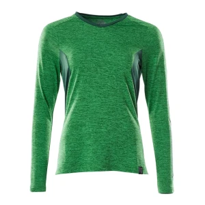 Mascot Camiseta De Manga Larga Accelerate 18091 Grass Green-Flecked / Green 2XL