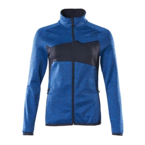 Mascot Sweat-shirt à Zip Accelerate 18153 Azure Blue / Dark Navy L