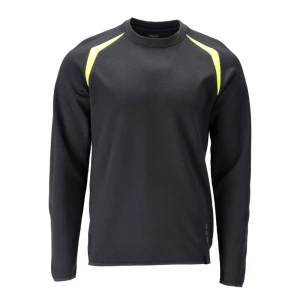Mascot Sweat-shirt Accelerate Multisafe 21584 Dark Navy / Hi-Vis Yellow XL