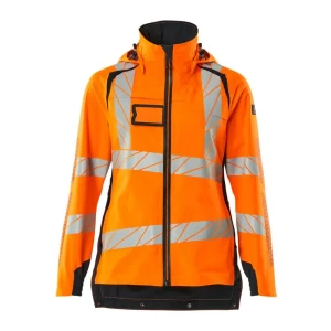 Mascot Veste De Pluie Accelerate Safe 19011 Outer Lining Hi-Vis Orange / Dark Navy S