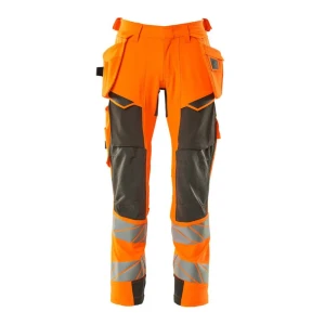 Mascot Pantalon De Travail Accelerate Safe 19031 Hanging Pockets Big Hi-Vis Orange / Dark Anthracite 68