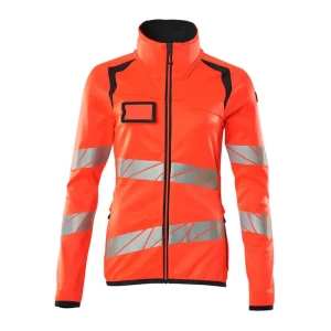 Mascot Sudadera Con Cremallera Accelerate Safe 19153 Hi-Vis Red / Dark Navy L