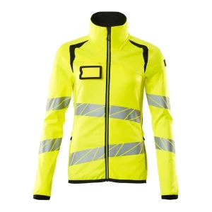 Mascot Sudadera Con Cremallera Accelerate Safe 19153 Hi-Vis Yellow / Black XL