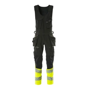 Mascot Combinaison Accelerate Safe 19169 Black / Hi-Vis Yellow 56