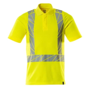 Mascot Polo à Manches Courtes Accelerate Safe 22183 Hi-Vis Yellow 2XL