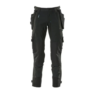 Mascot Pantalones De Trabajo Advanced 17031 Hanging Pockets Big Black 62