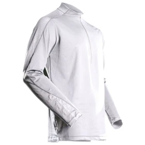 Mascot T-shirt à Manches Longues Avec Demi-zip Customized 22681 White 4XL