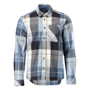 Mascot Chemise à Manches Longues Customized 22904 Dark Navy Checked 4XL