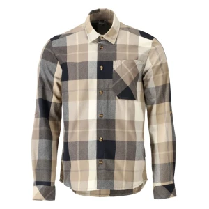 Mascot Chemise à Manches Longues Customized 22904 Dark Sand Checked 4XL