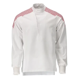 Mascot Sudadera Food & Care 20052 White / Traffic Red 3XL